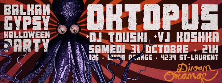 BALKAN GYPSY HALLOWEEN PARTY