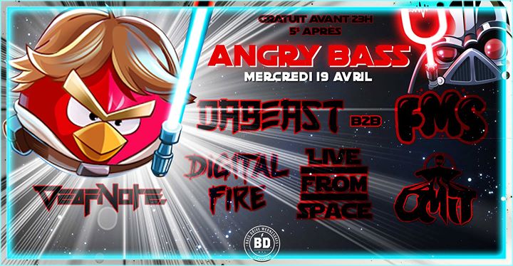 Bass Drive Wednesdays - Angry Bass