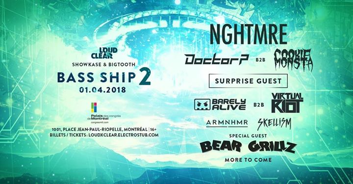 Bass Ship #2 - Palais Des Congrès - 01.04.2018