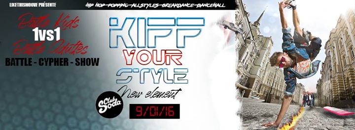 BATTLE KIFF YOUR STYLE 2016 "NEW ELEMENT"
