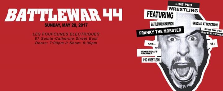 BATTLEWAR 44 - Live Pro Wrestling!