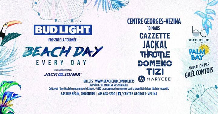 Beach Day Every Day : Chicoutimi - C Georges-Vézina - 18.03.2017