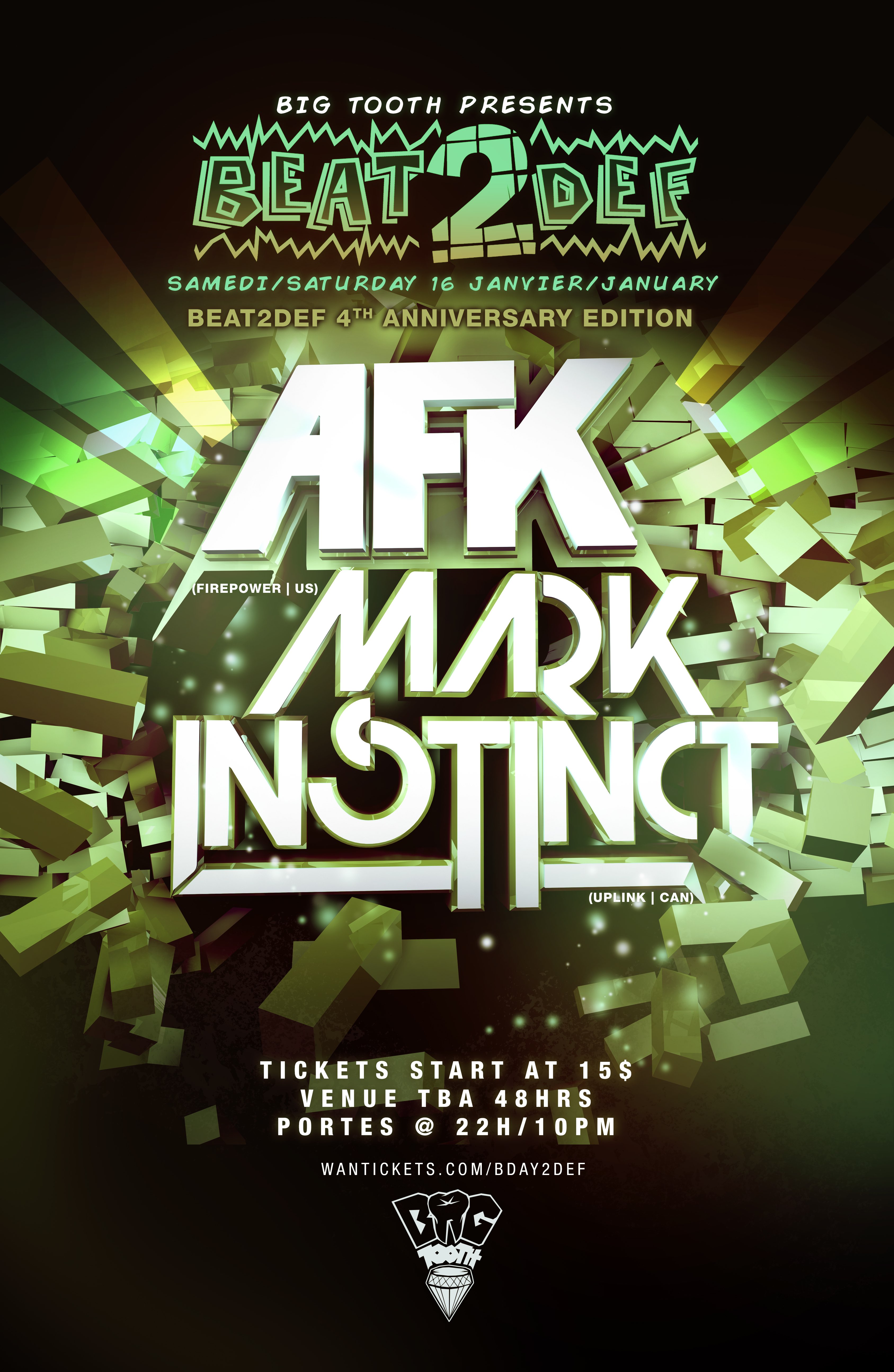 BEAT2DEF w/ AFK + MARK INSTINCT + MORE