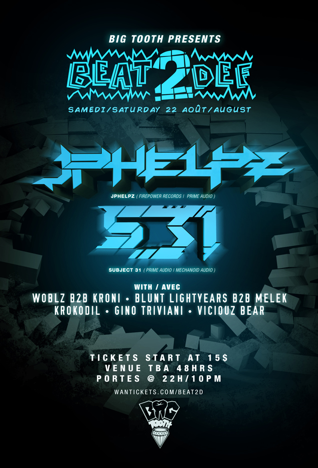 BEAT2DEF w/ JPHELPZ + SUBJECT 31 + MORE