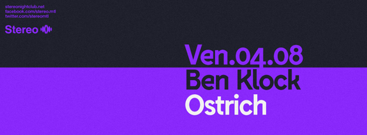 Ben Klock - Ostrich