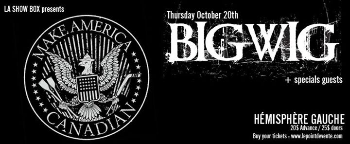 Bigwig + Specials Guests