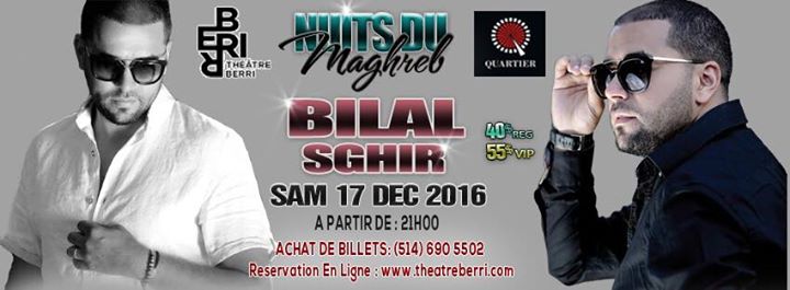 Bilel Sghir a Montréal le 17 décembre