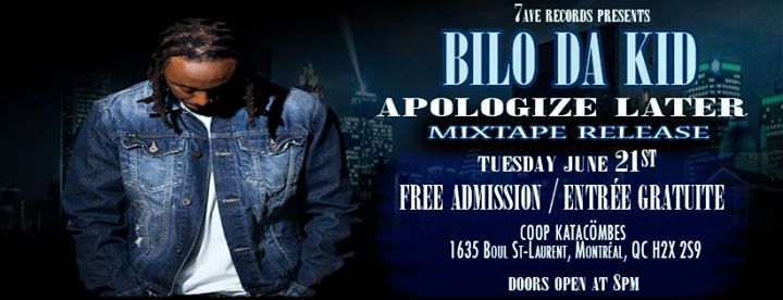 Bilo da Kid: Apologize Later MixTape Release