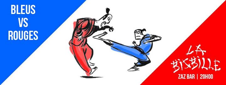 Bisbille - Bleus VS Rouges