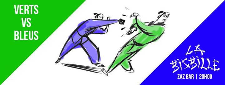 Bisbille - Bleus vs Verts