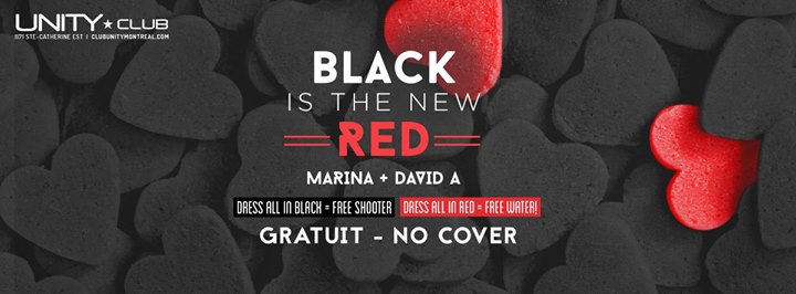 Black ITN Red ★ MARINA + DAVID A