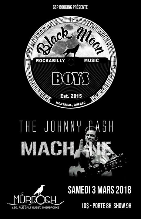 Black Moon Boys + Johnny Cash Machine