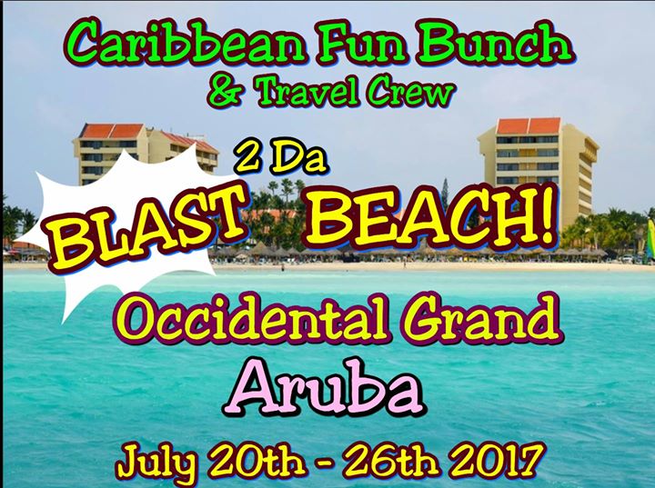 "BLAST" 2 DA BEACH 2017-ARUBA