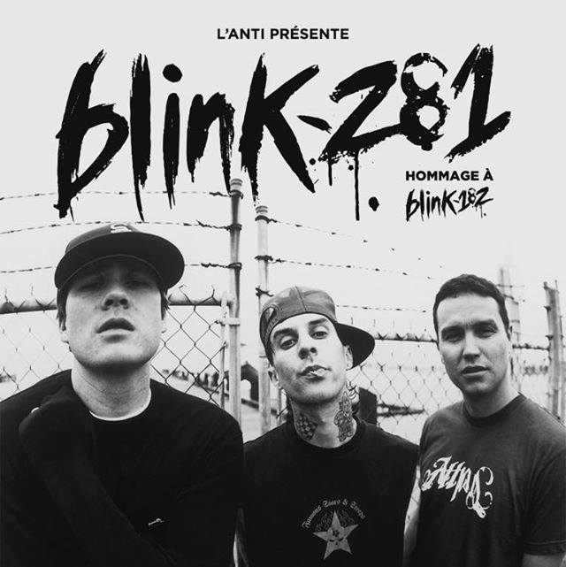 Blink 281 - Hommage à Blink 182 // Vendredi 30 décembre 2016 // L'Anti Bar & Spectacles