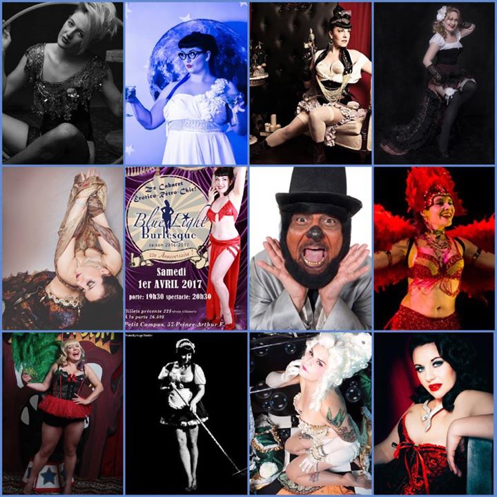 Blue Light Burlesque - 1er AVRIL 2017