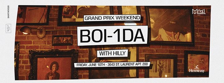 Boi-1da w/ Hilly at APT. 200 - GP / Mural Festival '16