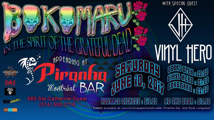 Bokomaru (Grateful Dead Tribute) with Vinyl Hero