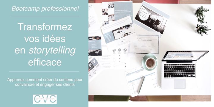 Bootcamp - La stratégie du Storytelling pour un pitch efficace