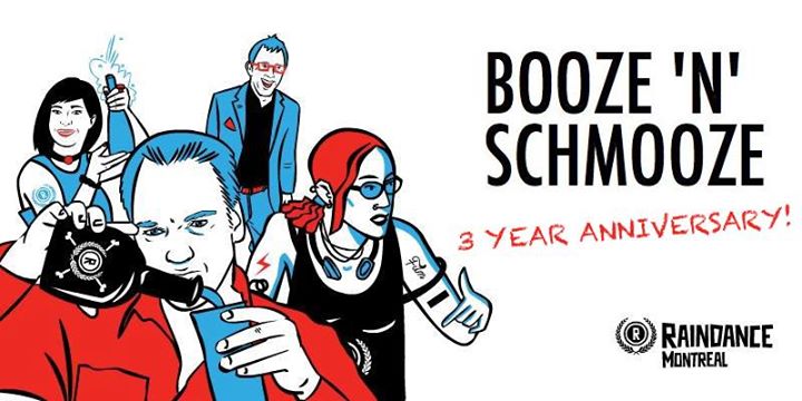 Booze 'n' Schmooze: 3 Year Anniversary!