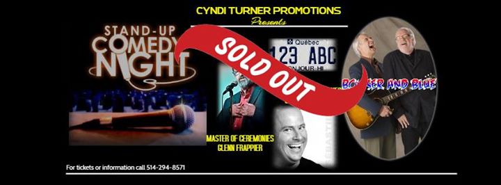 Bowser and Blue Bonjour-Hi Comedy Show SOLD OUT