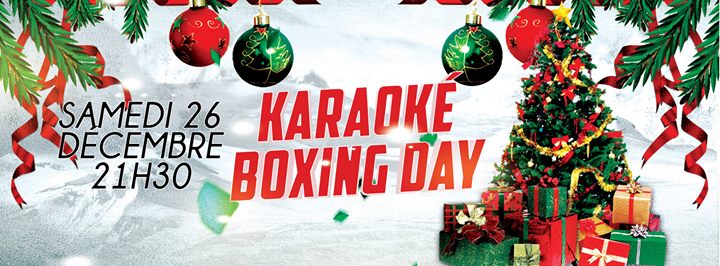 BOXING DAY KARAOKÉ @ NORMANDIE