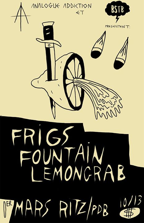BSTB x AA's † FRIGS † Fountain † Lemongrab