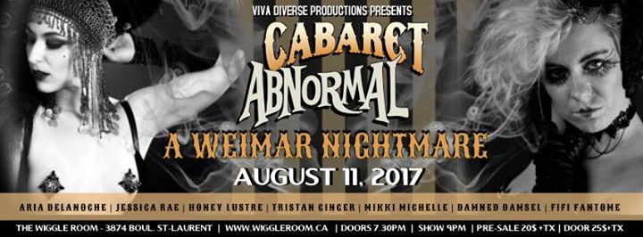 Cabaret Abnormal 4: A Weimar Nightmare - August 11
