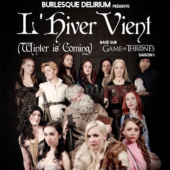 Cabaret burlesque Game of Thrones