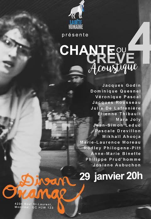 Cabaret Chante ou CRÈVE 4