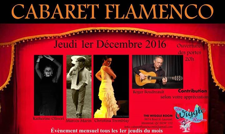 Cabaret Flamenco - December 1 Decembre