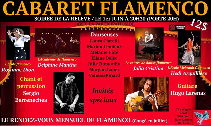 Cabaret flamenco / Soirée de la relève