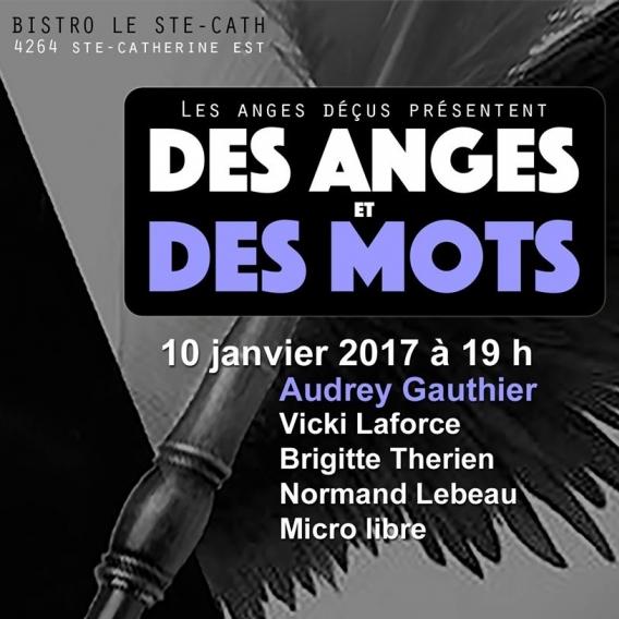 Cabaret poétique Des anges et des mots