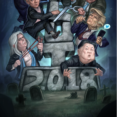 Cabaret politique et bouffonneries 2018