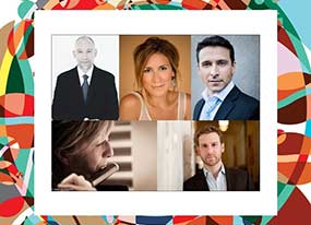 Cafés et jardins en musique