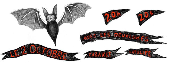 Canailles au Cabaret La Tulipe le 2 octobre