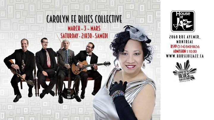 Carolyn Fe @House of Jazz, Montreal
