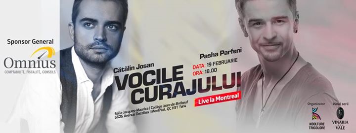 Catalin Josan si Pasha Parfeni la Montreal