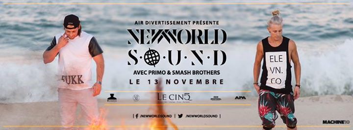 **CE SOIR**NEW WORLD SOUND - LE CINQ