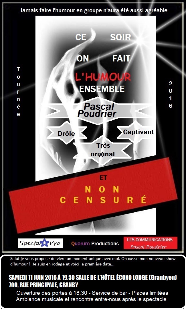 CE SOIR ON FAIT L'HUMOUR ENSEMBLE