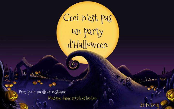 Ceci n'est pas un party d'Halloween