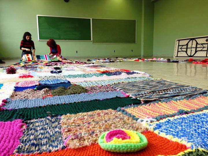 Cercle de tricot crochet knitting circle / FREE GRATUIT Coop Le Milieu