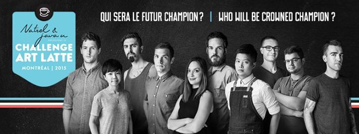 Challenge art latte Montréal 2015 // Latte art Challenge Montréal 2015
