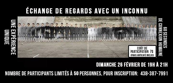 Échange de regards avec un inconnu