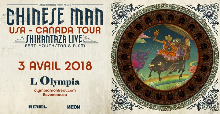 Chinese Man - Shikantaza LIVE - Montréal