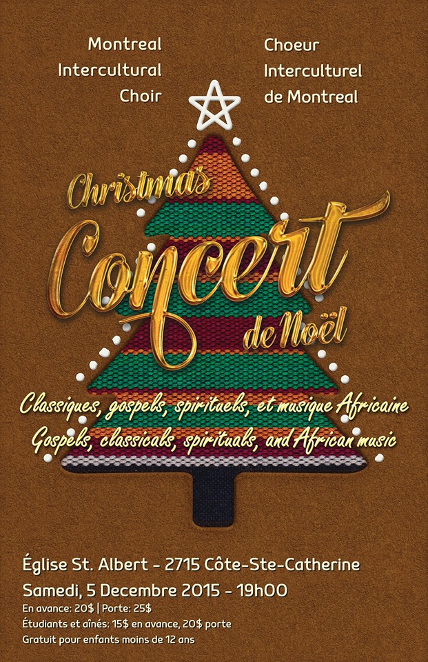 Choeur Interculturel de Montréal --- Concert de Noël