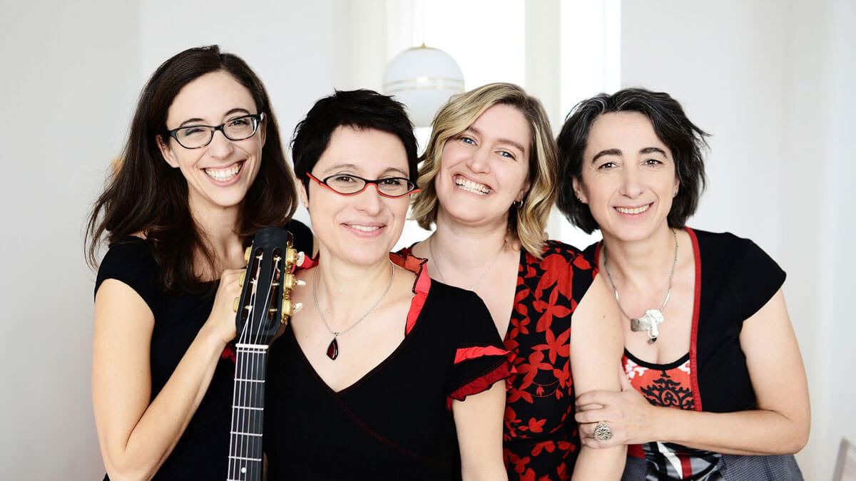 Christine Tassan et les Imposteures en plein air