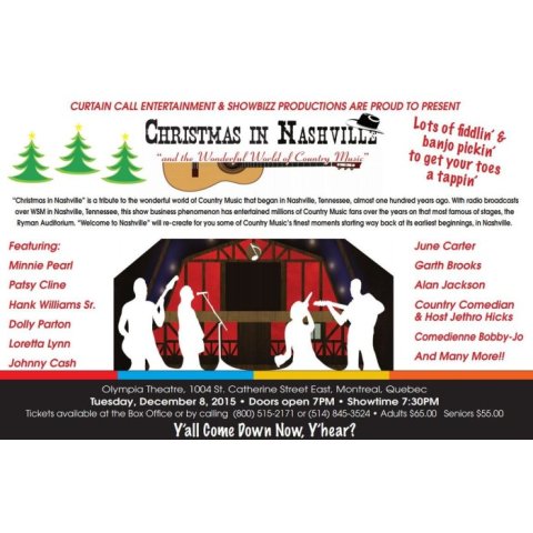 CHRISTMAS IN NASHVILLE @ Olympia