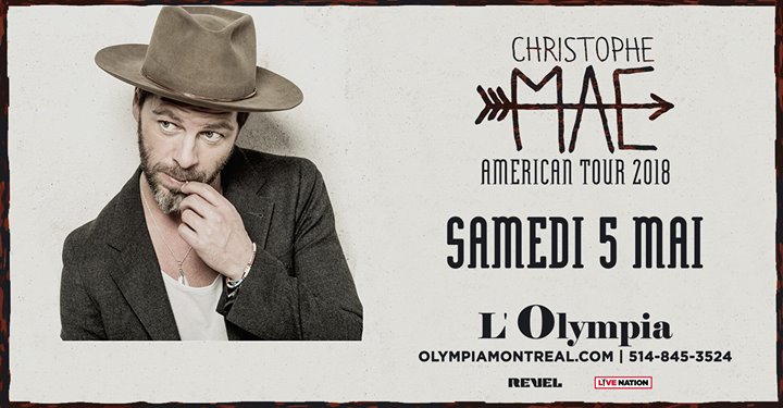 Christophe Maé - Montréal