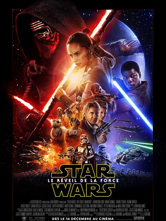 Ciné parc sans ma voiture - Star Wars le réveil de la force