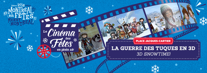 Cinéma des Fêtes : La guerre des tuques 3D !